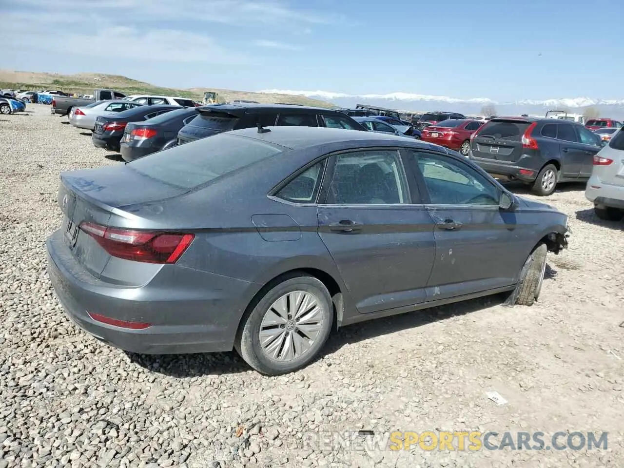 3 Photograph of a damaged car 3VWN57BU0LM068636 VOLKSWAGEN JETTA 2020