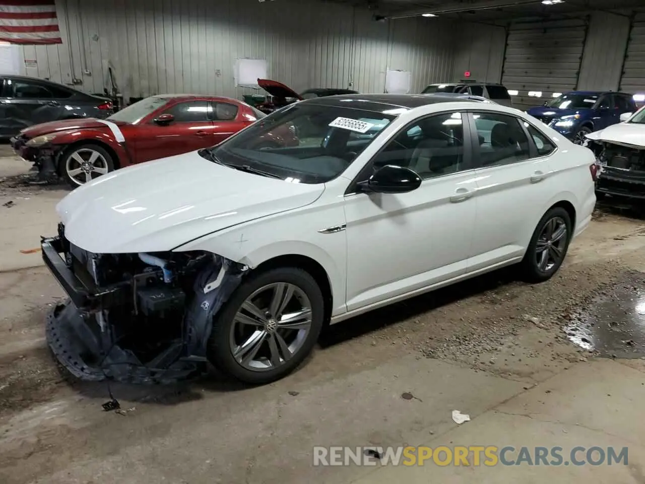 1 Photograph of a damaged car 3VWN57BU3LM064600 VOLKSWAGEN JETTA 2020