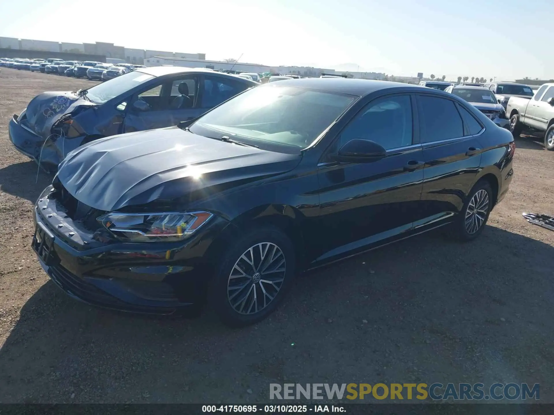 2 Фотография поврежденного автомобиля 3VWC57BU0MM004167 VOLKSWAGEN JETTA 2021