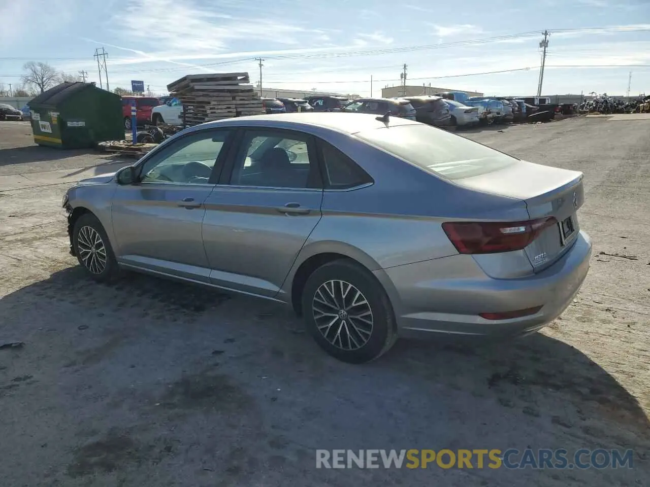 2 Photograph of a damaged car 3VWC57BU0MM004217 VOLKSWAGEN JETTA 2021