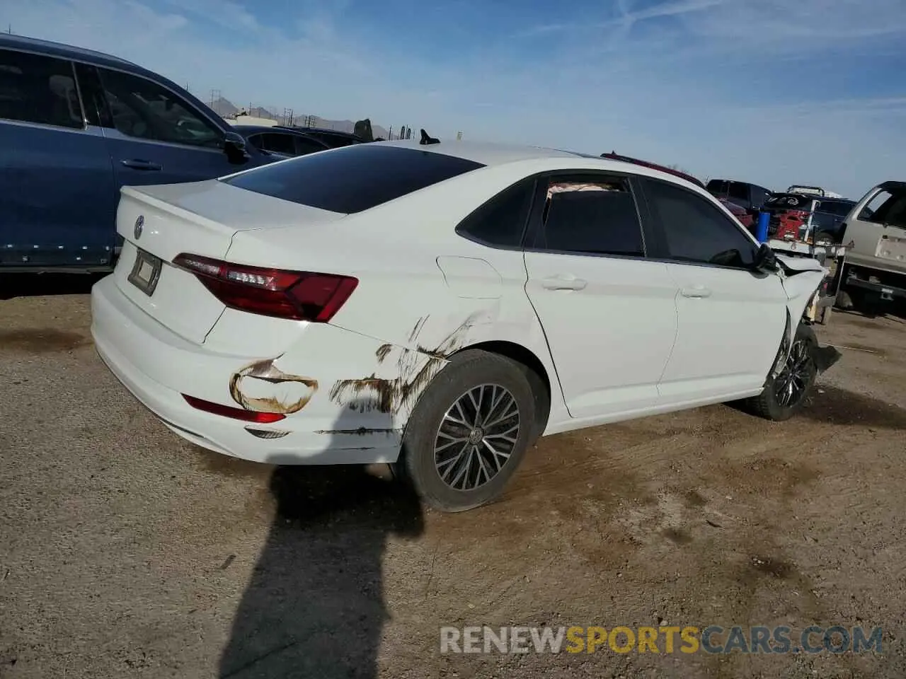 3 Фотография поврежденного автомобиля 3VWC57BU0MM008462 VOLKSWAGEN JETTA 2021
