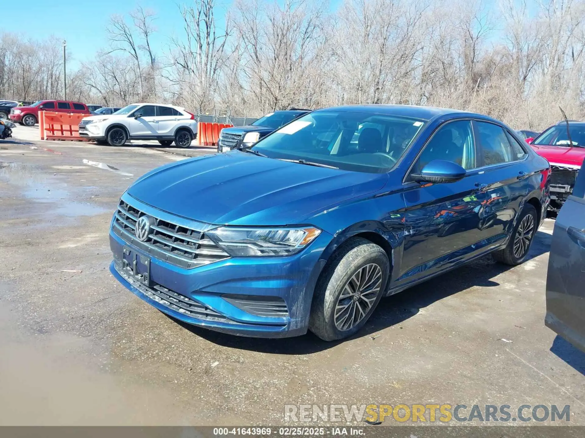 2 Photograph of a damaged car 3VWC57BU0MM009093 VOLKSWAGEN JETTA 2021