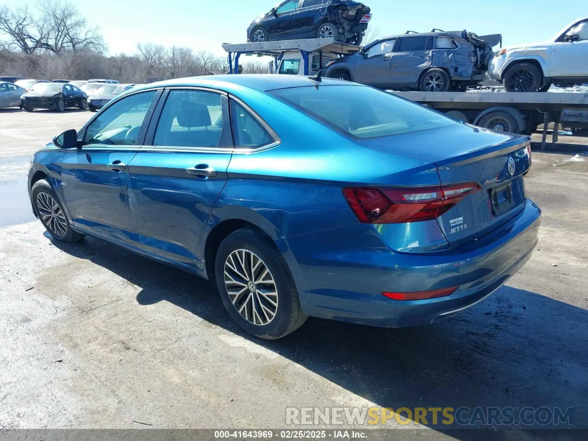 3 Photograph of a damaged car 3VWC57BU0MM009093 VOLKSWAGEN JETTA 2021