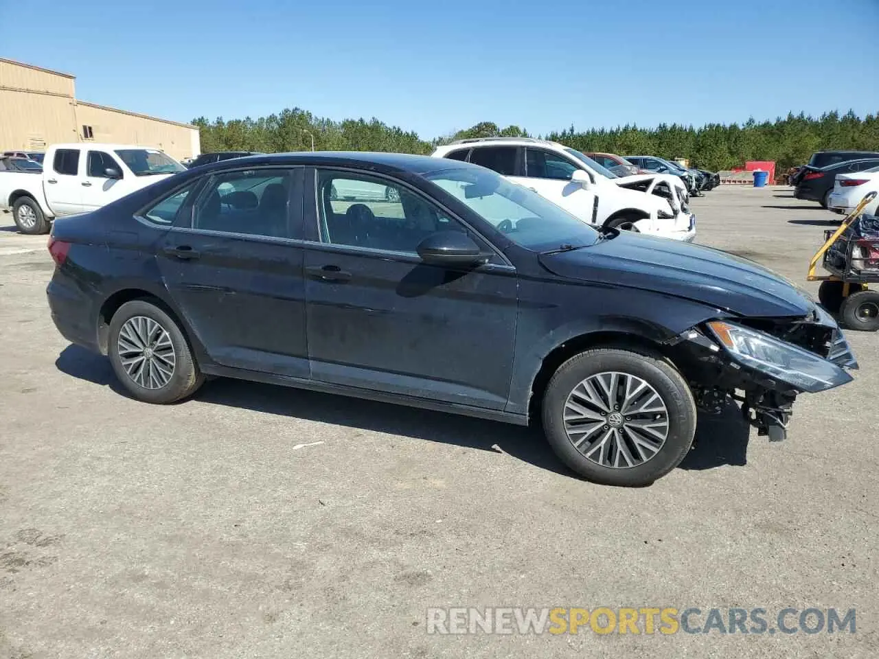 4 Фотография поврежденного автомобиля 3VWC57BU0MM028372 VOLKSWAGEN JETTA 2021