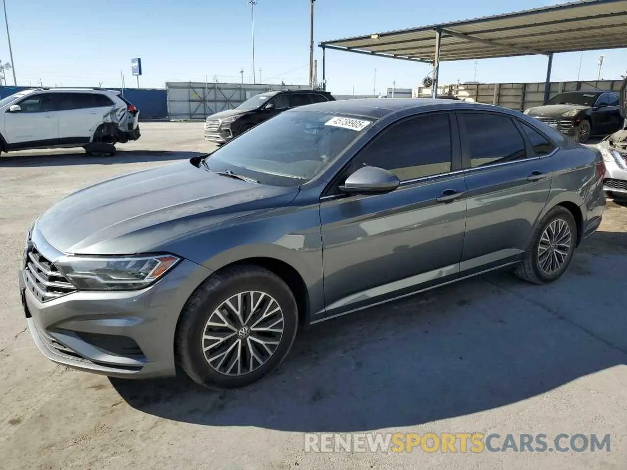 1 Фотография поврежденного автомобиля 3VWC57BU0MM028808 VOLKSWAGEN JETTA 2021