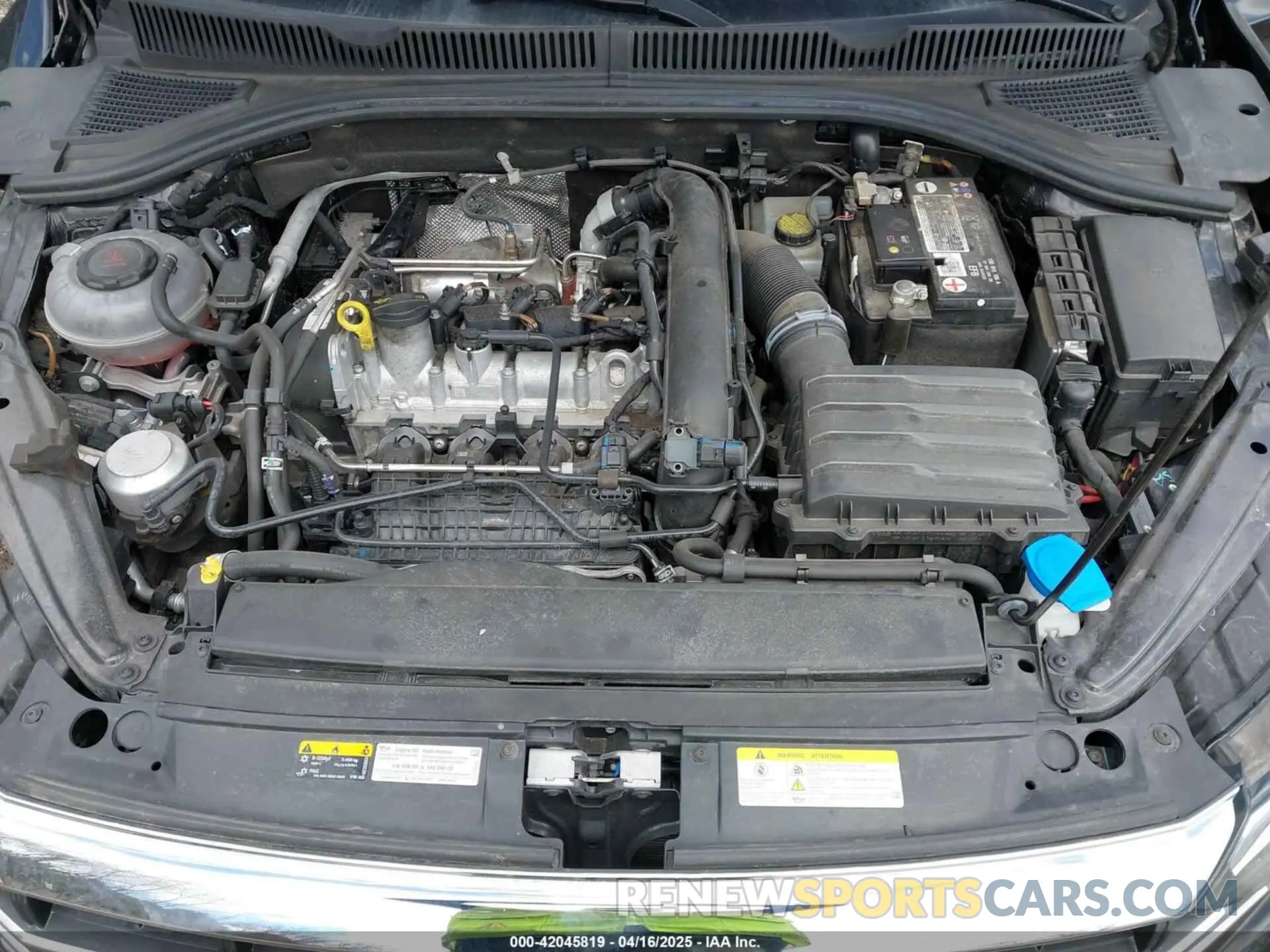 10 Фотография поврежденного автомобиля 3VWC57BU0MM035340 VOLKSWAGEN JETTA 2021