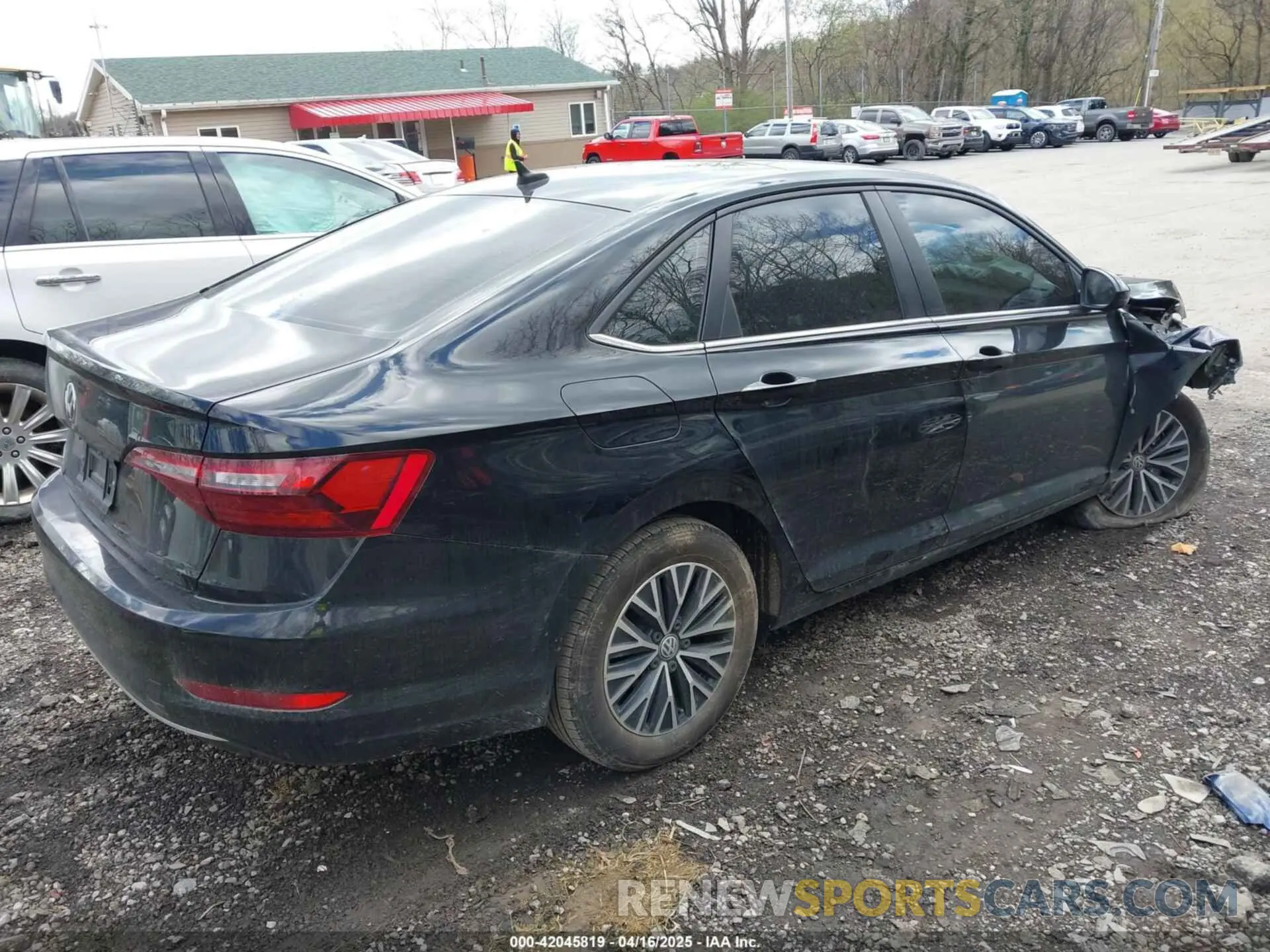 4 Фотография поврежденного автомобиля 3VWC57BU0MM035340 VOLKSWAGEN JETTA 2021