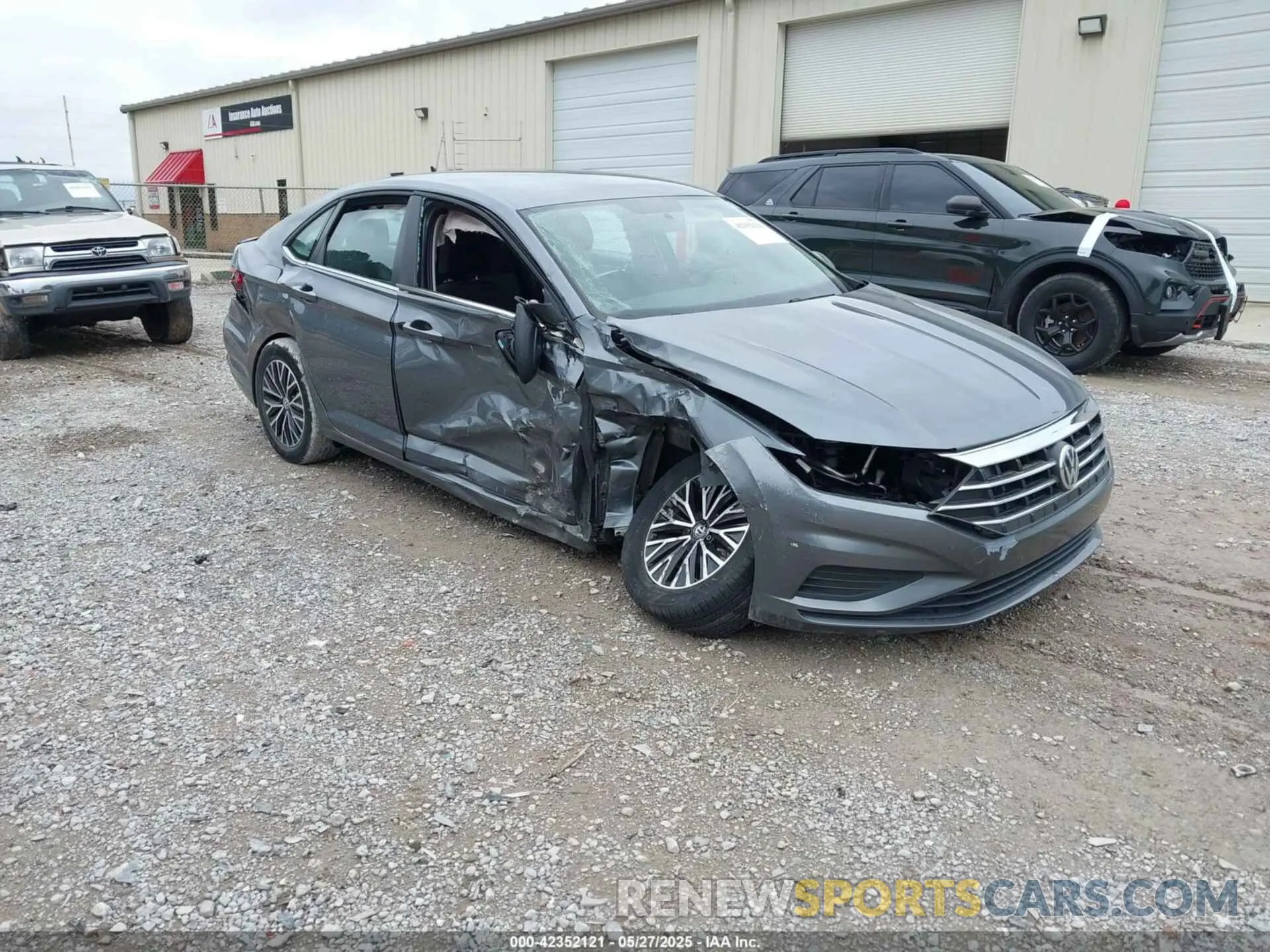 1 Фотография поврежденного автомобиля 3VWC57BU0MM039209 VOLKSWAGEN JETTA 2021