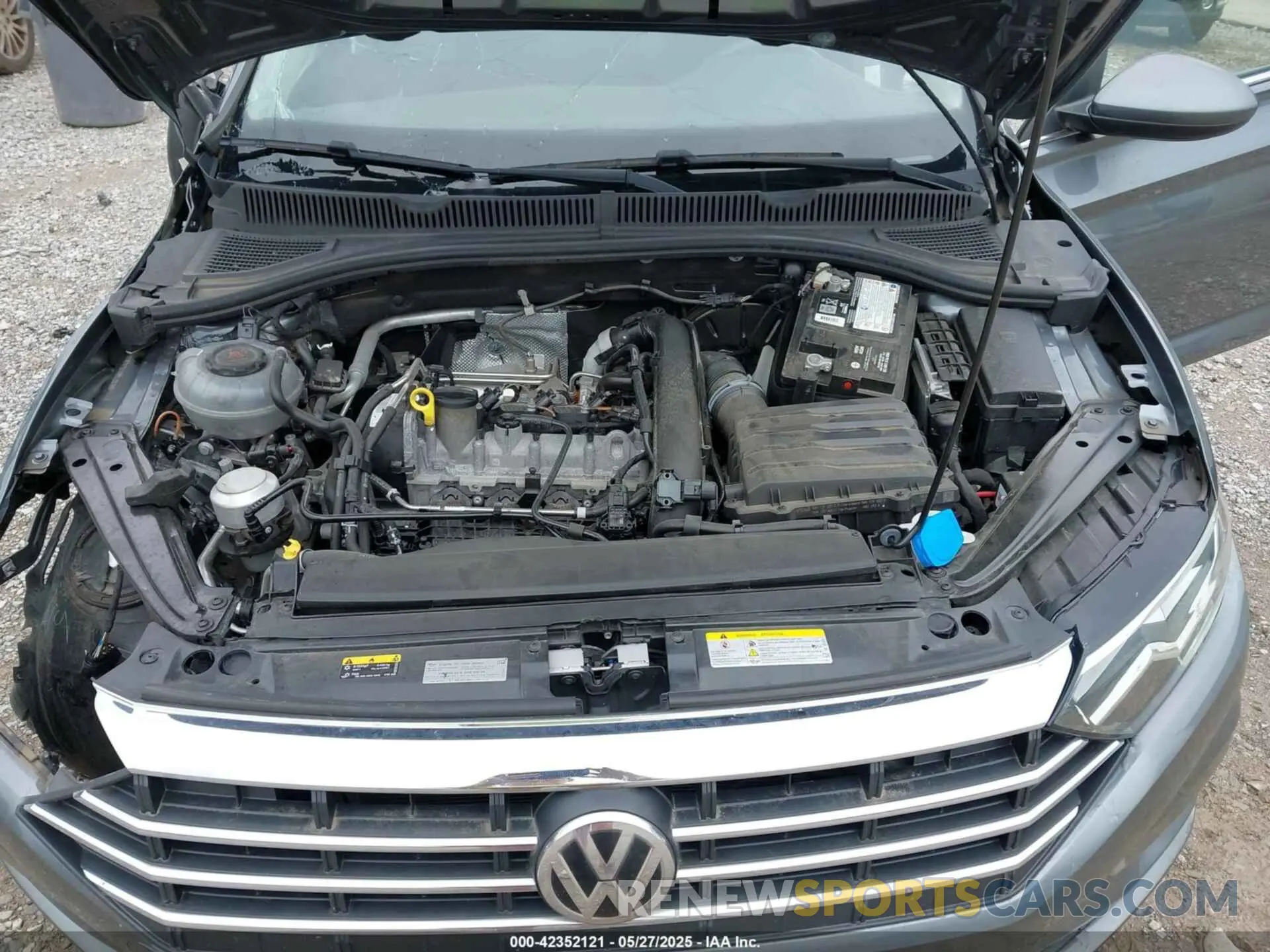 10 Фотография поврежденного автомобиля 3VWC57BU0MM039209 VOLKSWAGEN JETTA 2021