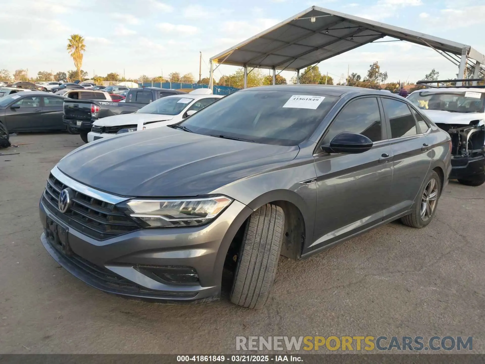 2 Photograph of a damaged car 3VWC57BU0MM048895 VOLKSWAGEN JETTA 2021
