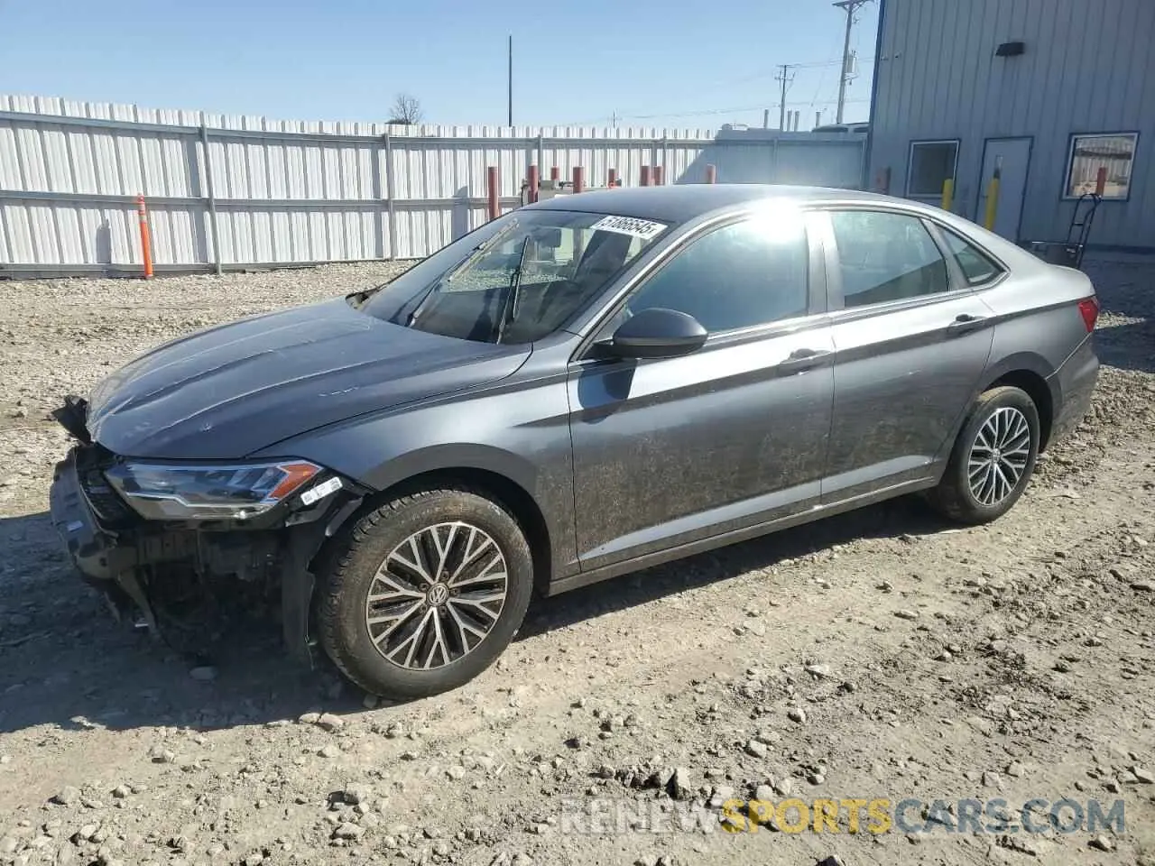 1 Фотография поврежденного автомобиля 3VWC57BU0MM071464 VOLKSWAGEN JETTA 2021