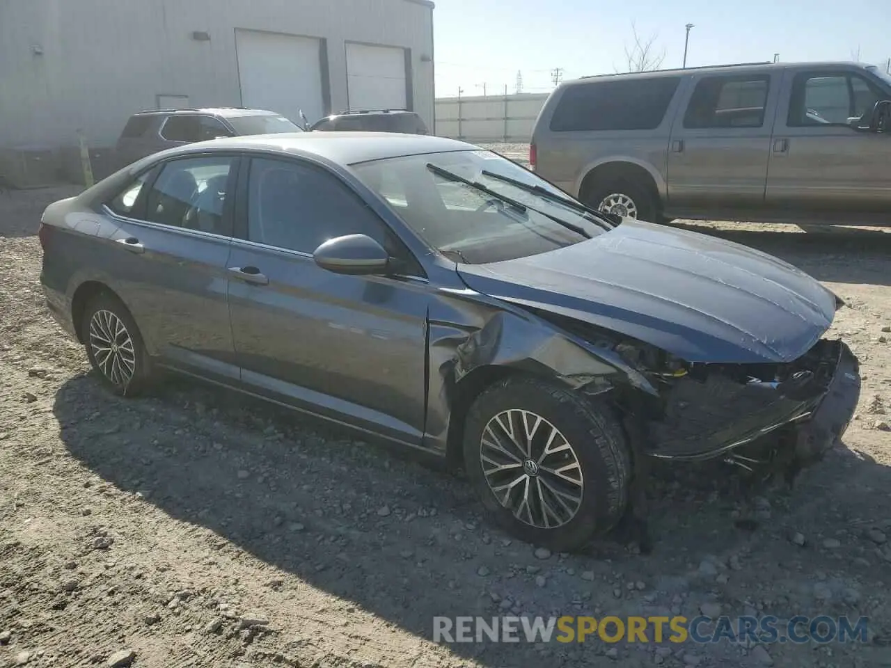 4 Фотография поврежденного автомобиля 3VWC57BU0MM071464 VOLKSWAGEN JETTA 2021