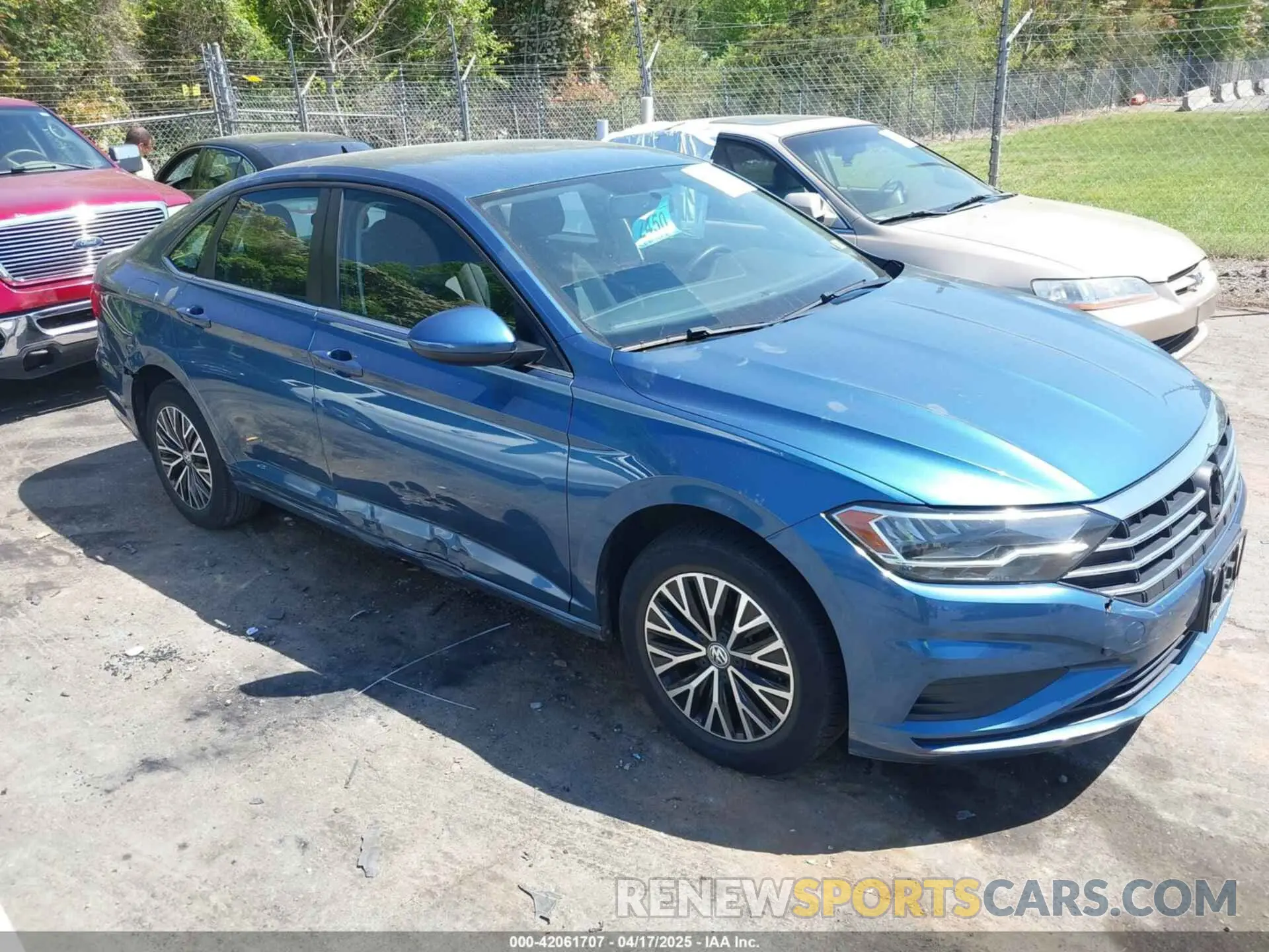 1 Фотография поврежденного автомобиля 3VWC57BU0MM085204 VOLKSWAGEN JETTA 2021