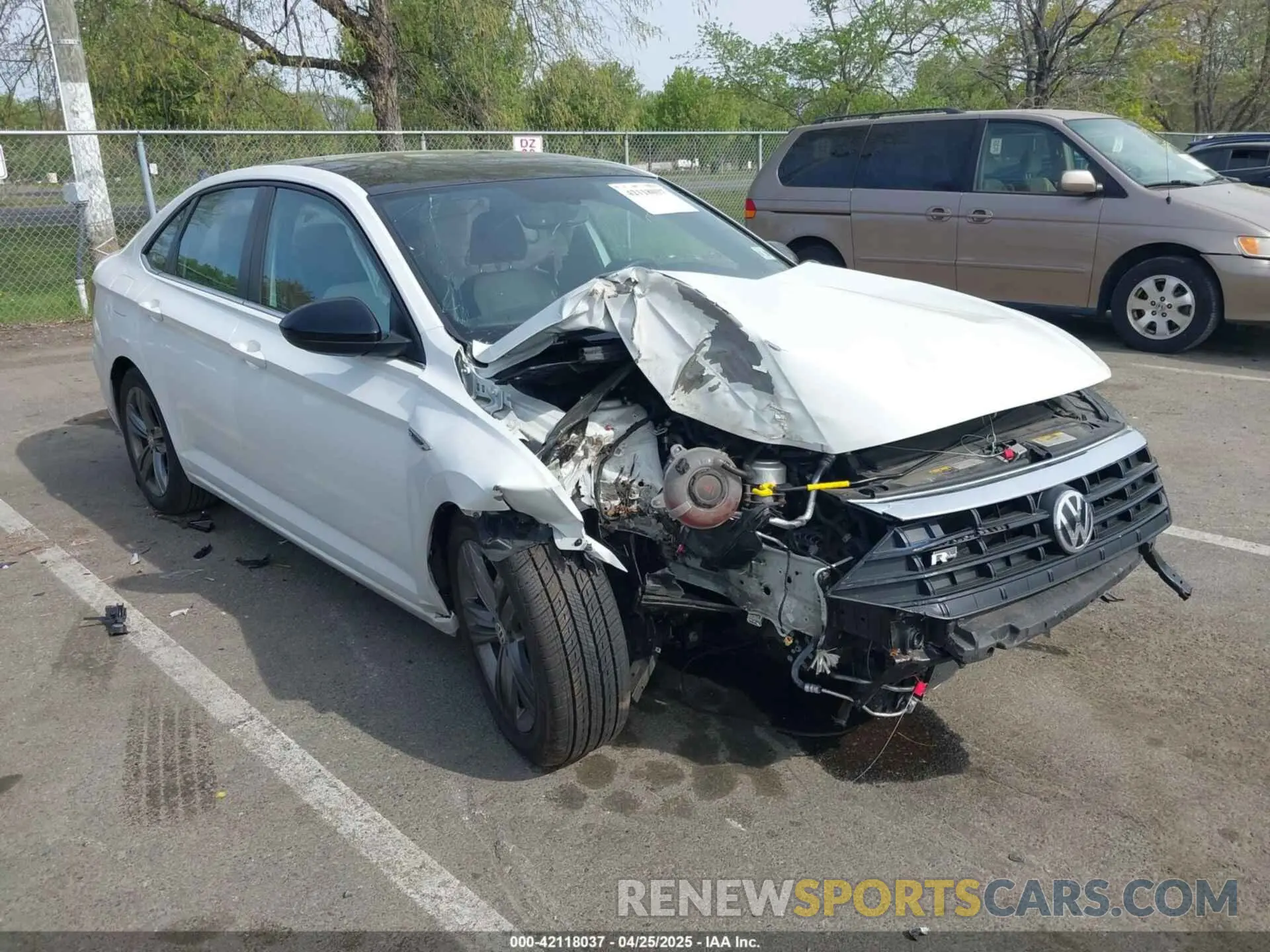 1 Фотография поврежденного автомобиля 3VWC57BU1MM007417 VOLKSWAGEN JETTA 2021