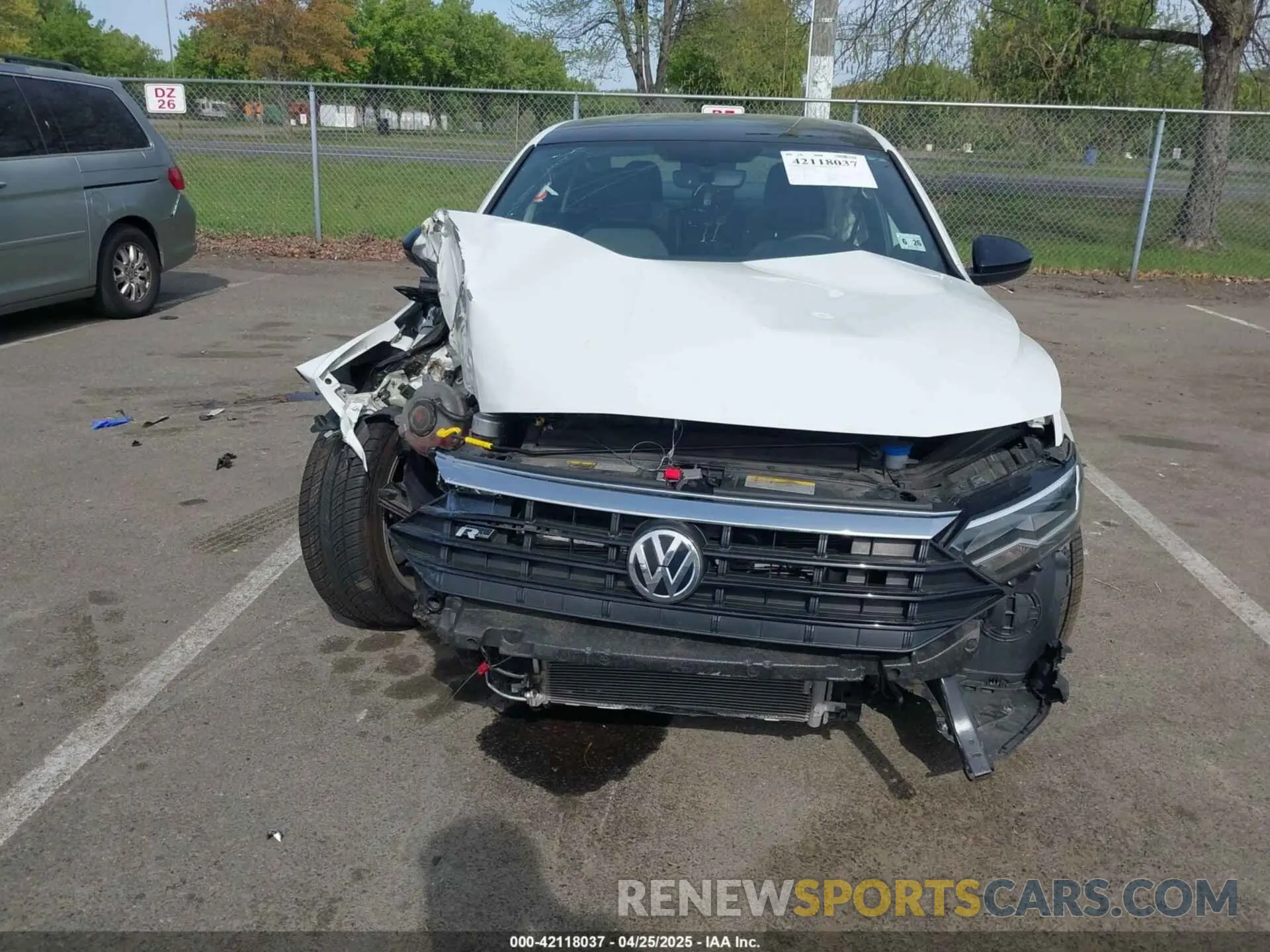 12 Фотография поврежденного автомобиля 3VWC57BU1MM007417 VOLKSWAGEN JETTA 2021