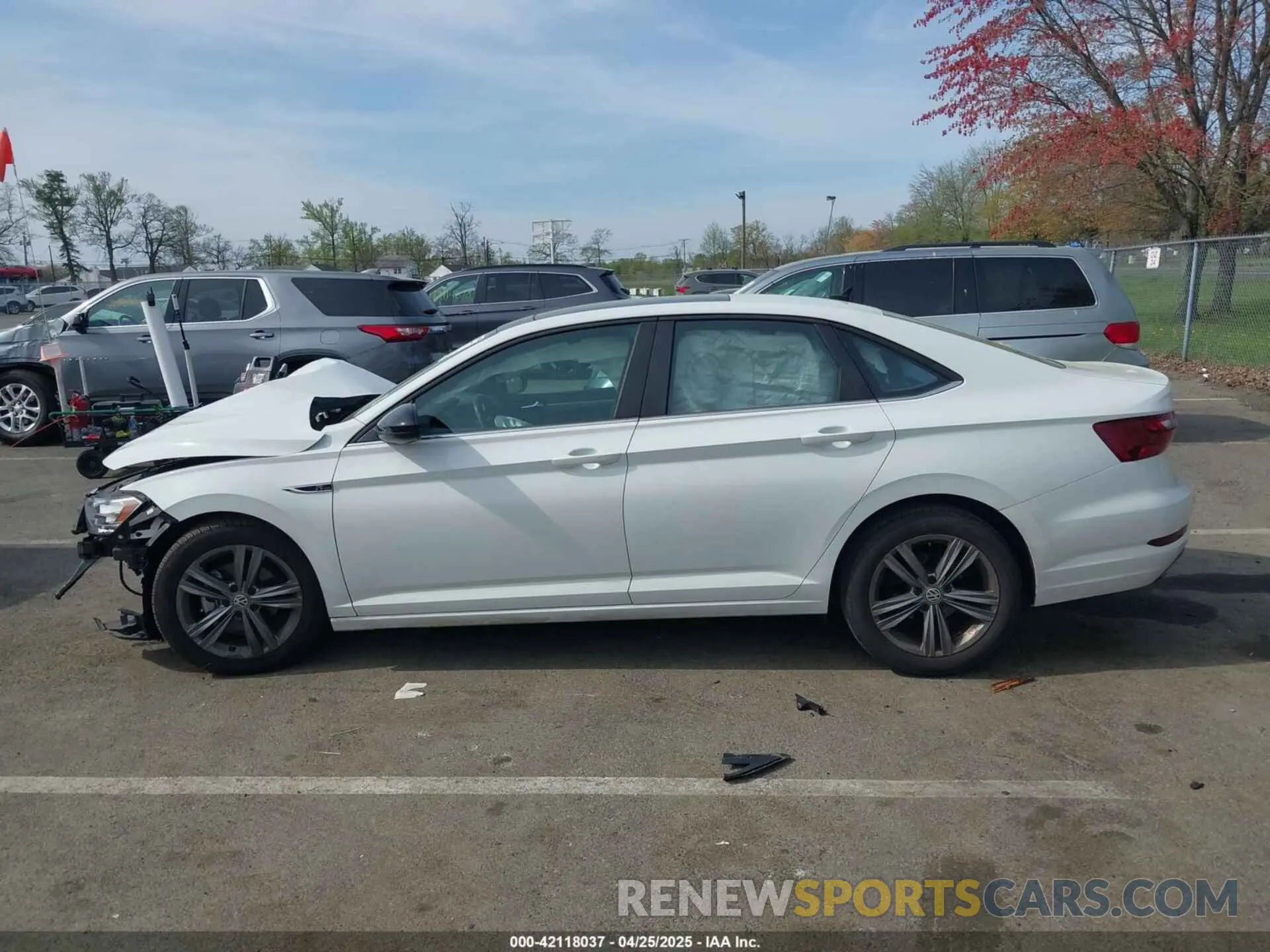 14 Фотография поврежденного автомобиля 3VWC57BU1MM007417 VOLKSWAGEN JETTA 2021