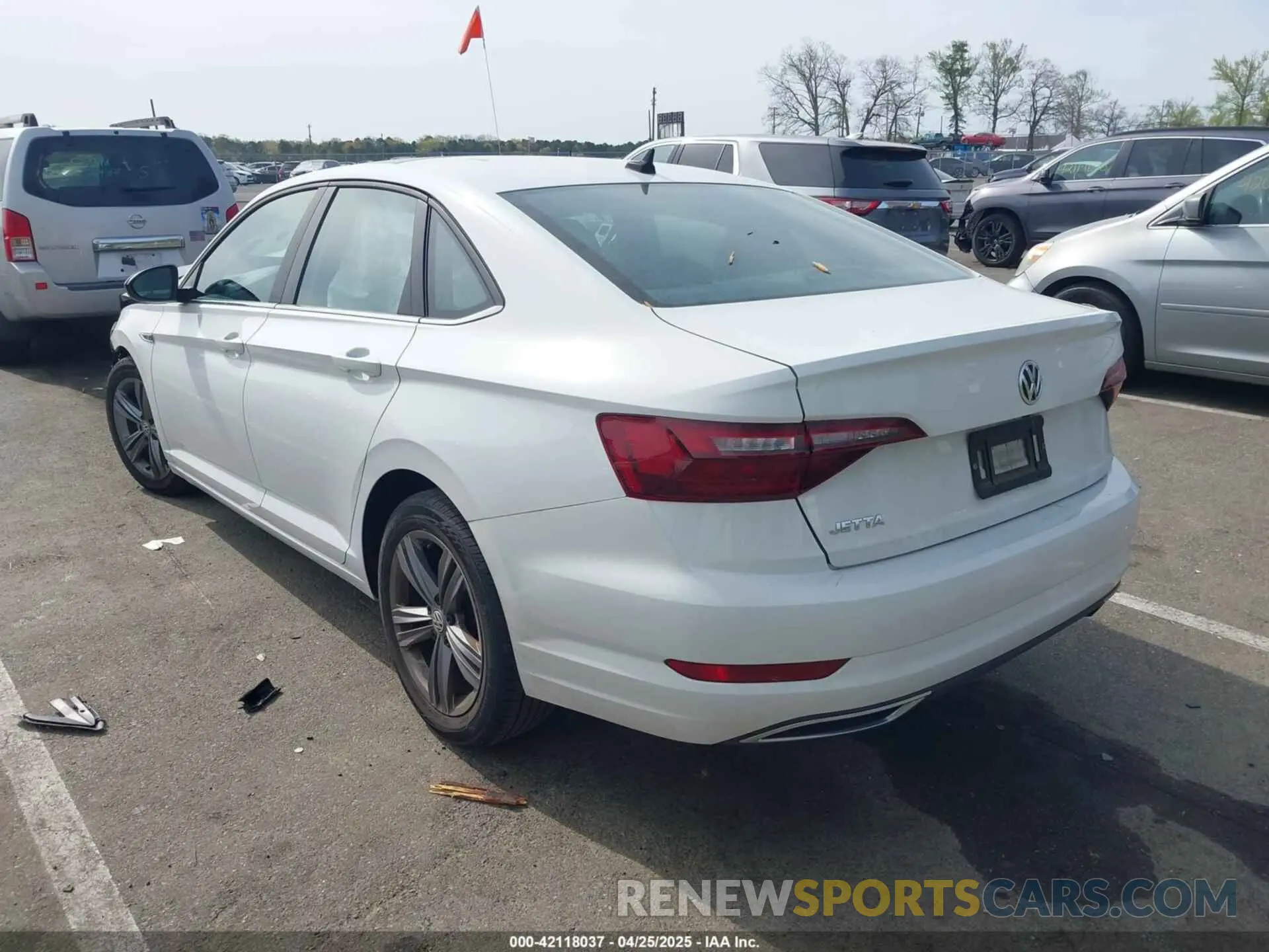 3 Фотография поврежденного автомобиля 3VWC57BU1MM007417 VOLKSWAGEN JETTA 2021