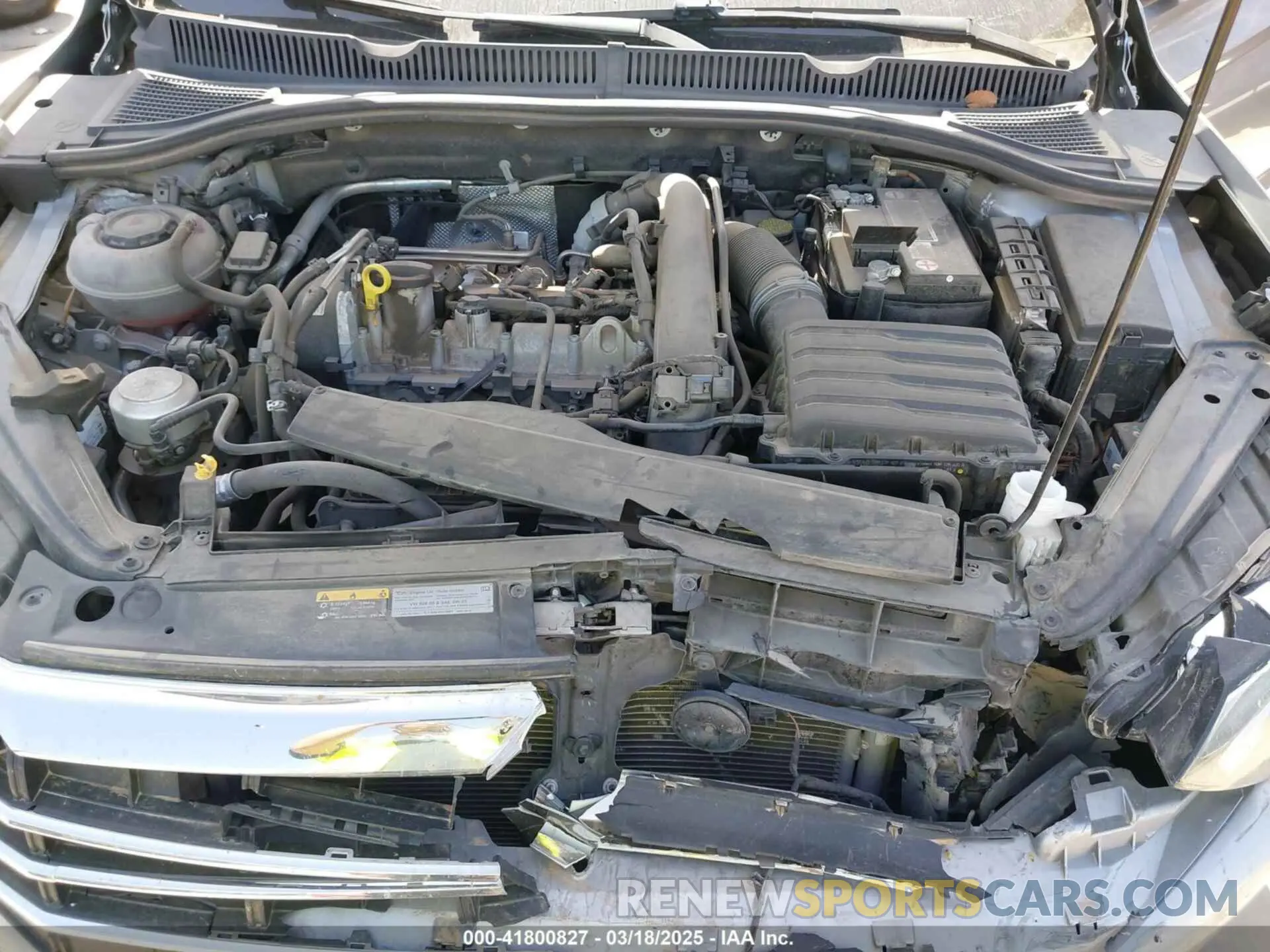 10 Фотография поврежденного автомобиля 3VWC57BU1MM007854 VOLKSWAGEN JETTA 2021