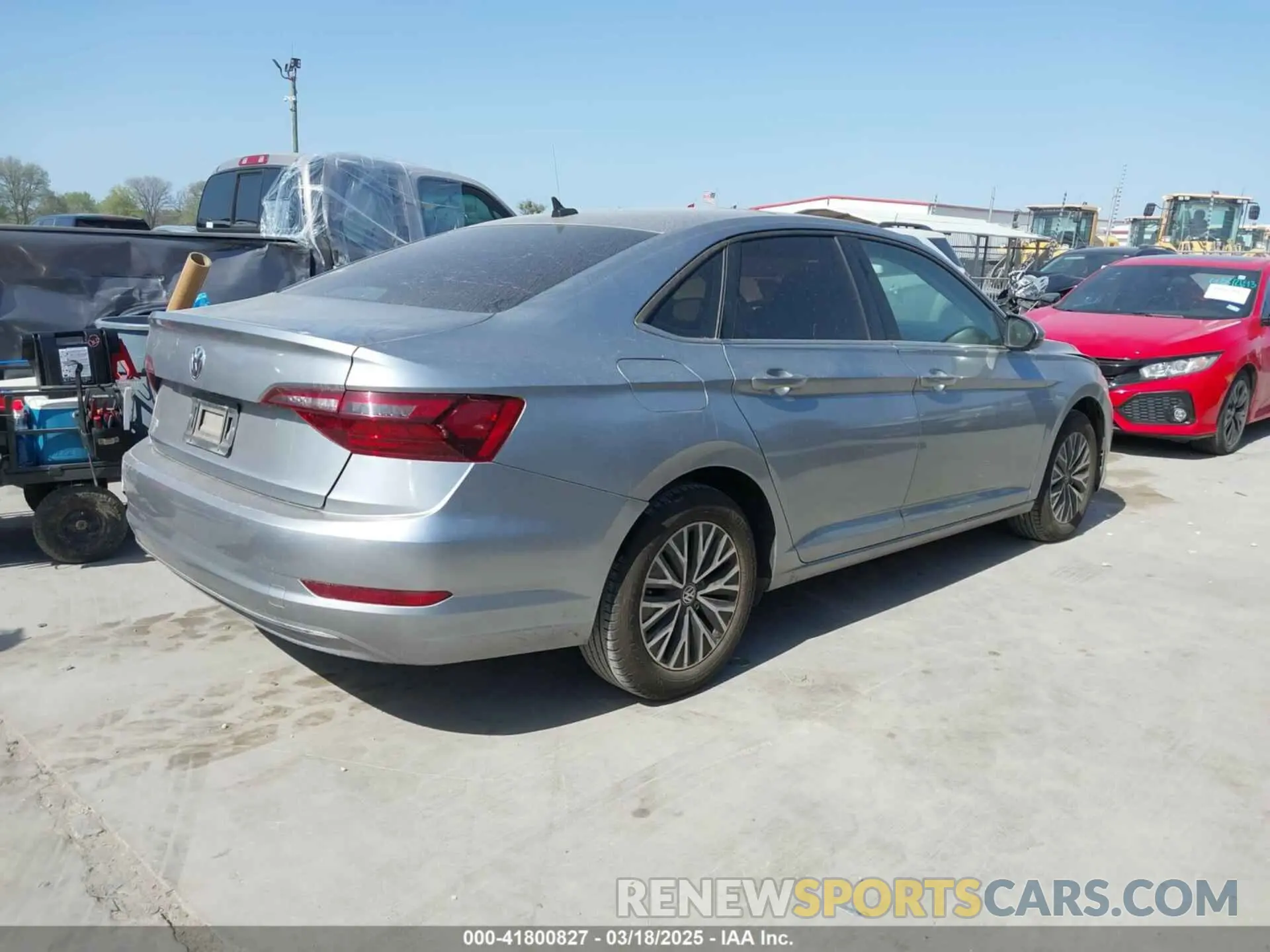 4 Фотография поврежденного автомобиля 3VWC57BU1MM007854 VOLKSWAGEN JETTA 2021