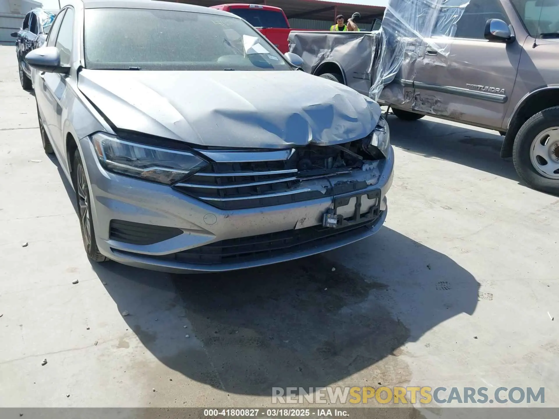 6 Фотография поврежденного автомобиля 3VWC57BU1MM007854 VOLKSWAGEN JETTA 2021