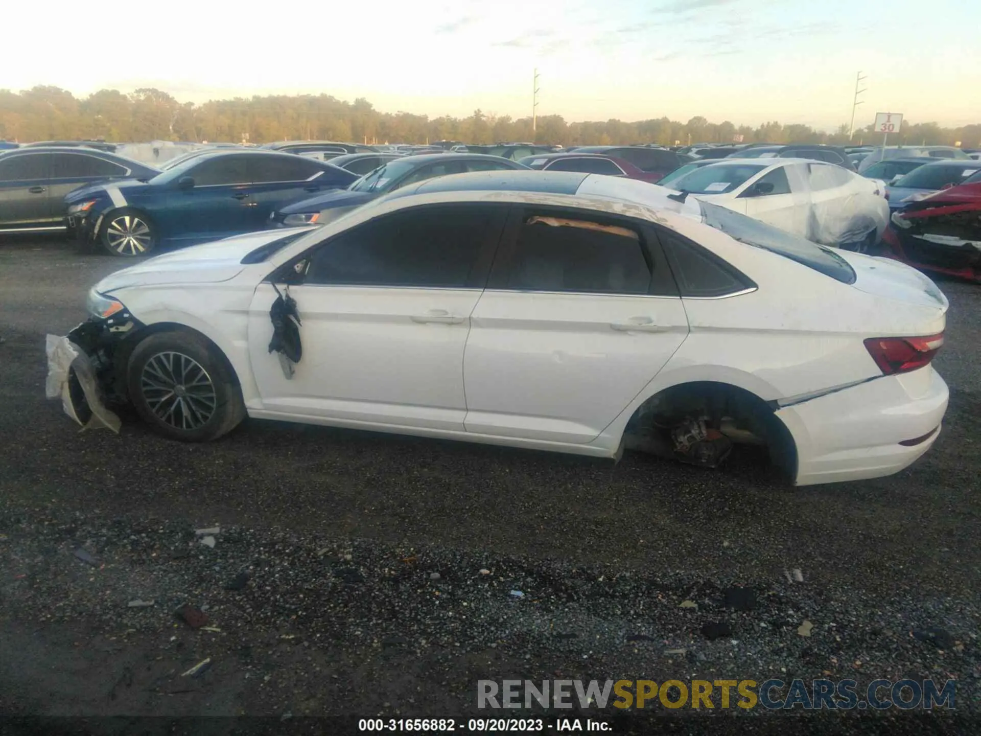 14 Фотография поврежденного автомобиля 3VWC57BU1MM017025 VOLKSWAGEN JETTA 2021