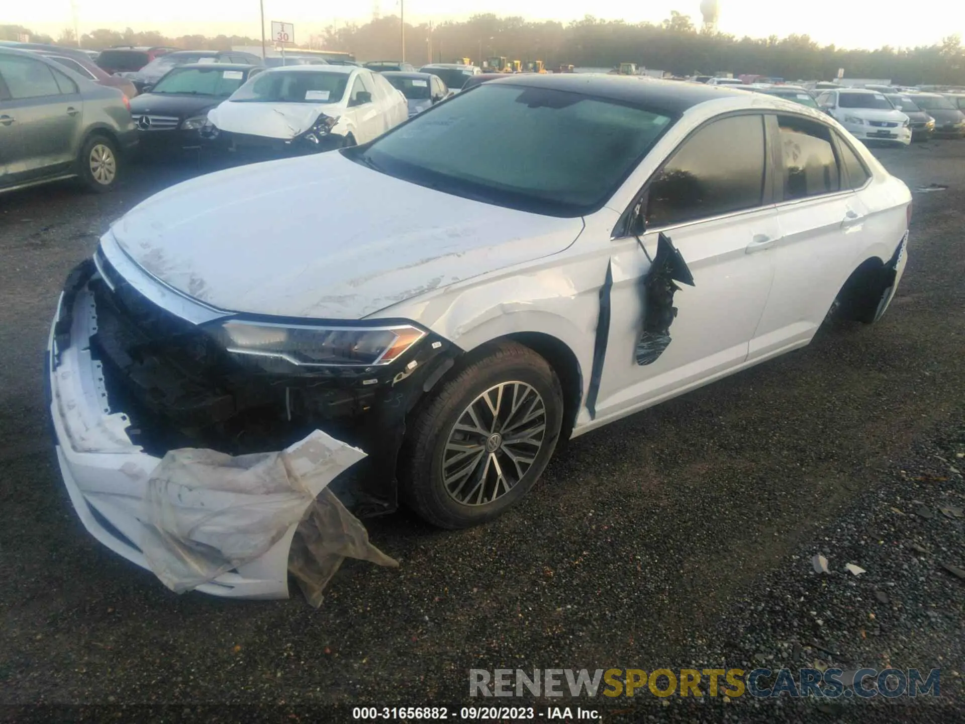 2 Фотография поврежденного автомобиля 3VWC57BU1MM017025 VOLKSWAGEN JETTA 2021