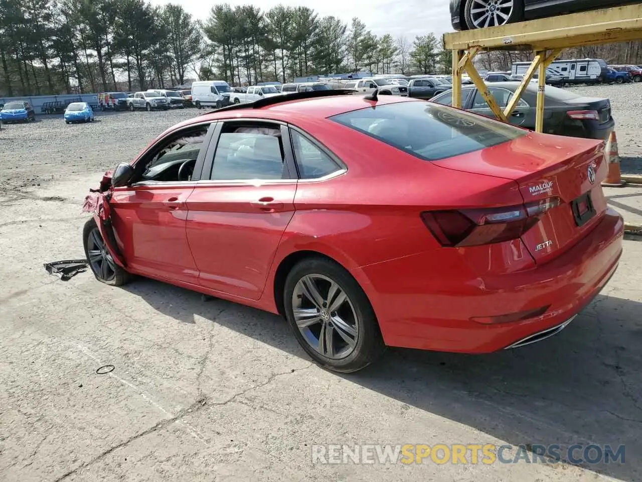 2 Фотография поврежденного автомобиля 3VWC57BU1MM017462 VOLKSWAGEN JETTA 2021