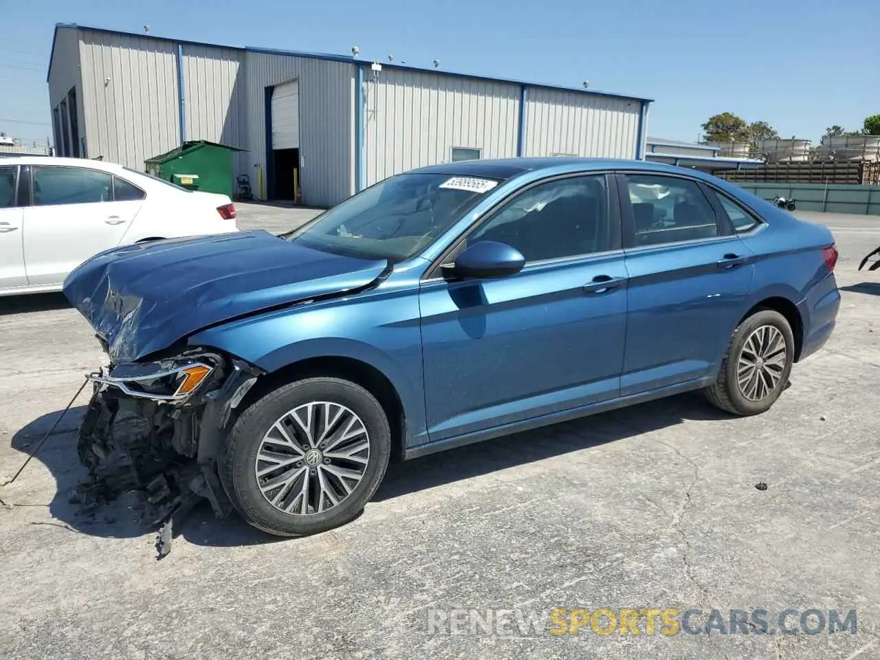 1 Photograph of a damaged car 3VWC57BU1MM038912 VOLKSWAGEN JETTA 2021