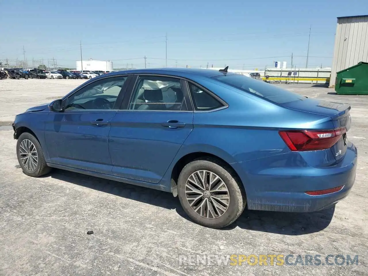 2 Photograph of a damaged car 3VWC57BU1MM038912 VOLKSWAGEN JETTA 2021