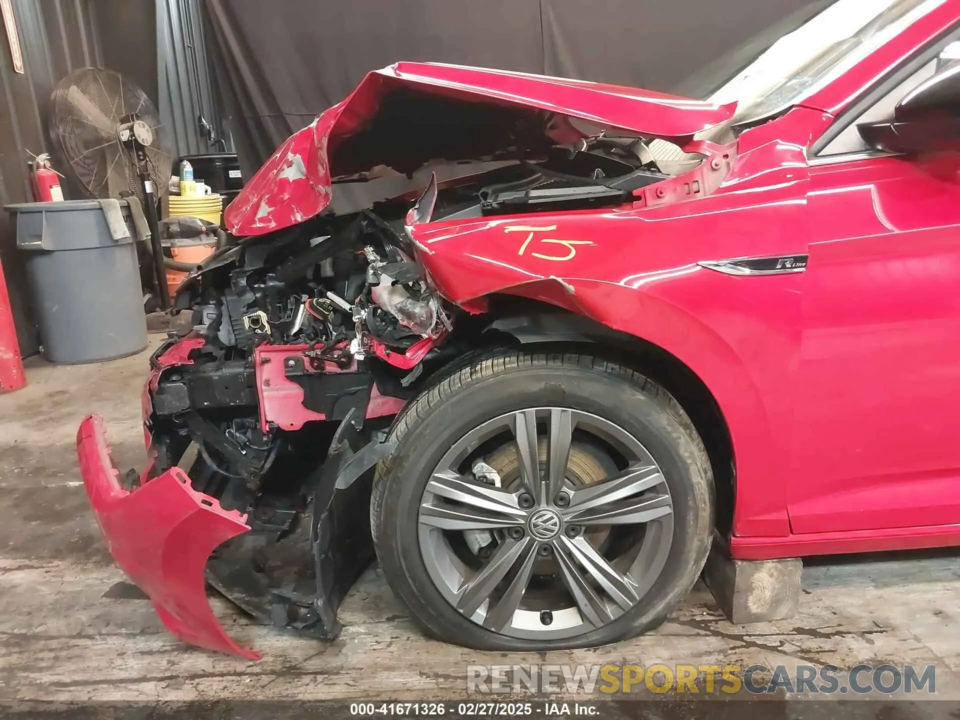 19 Photograph of a damaged car 3VWC57BU1MM048453 VOLKSWAGEN JETTA 2021