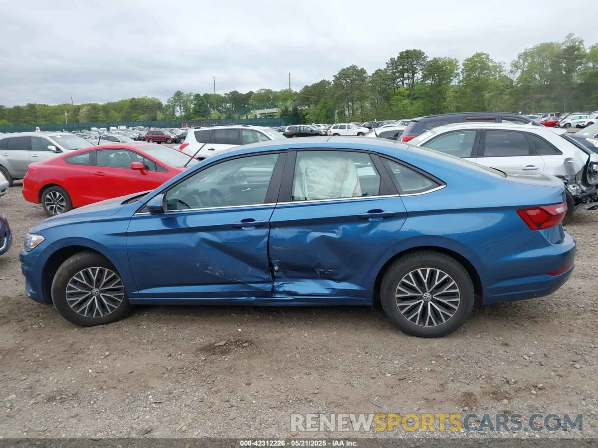 14 Фотография поврежденного автомобиля 3VWC57BU1MM070677 VOLKSWAGEN JETTA 2021