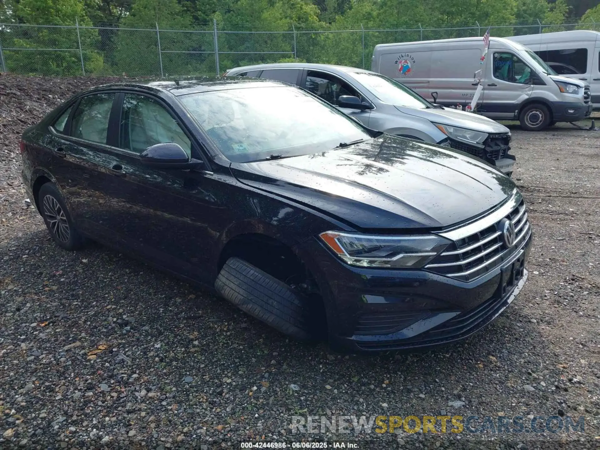 1 Photograph of a damaged car 3VWC57BU1MM103466 VOLKSWAGEN JETTA 2021