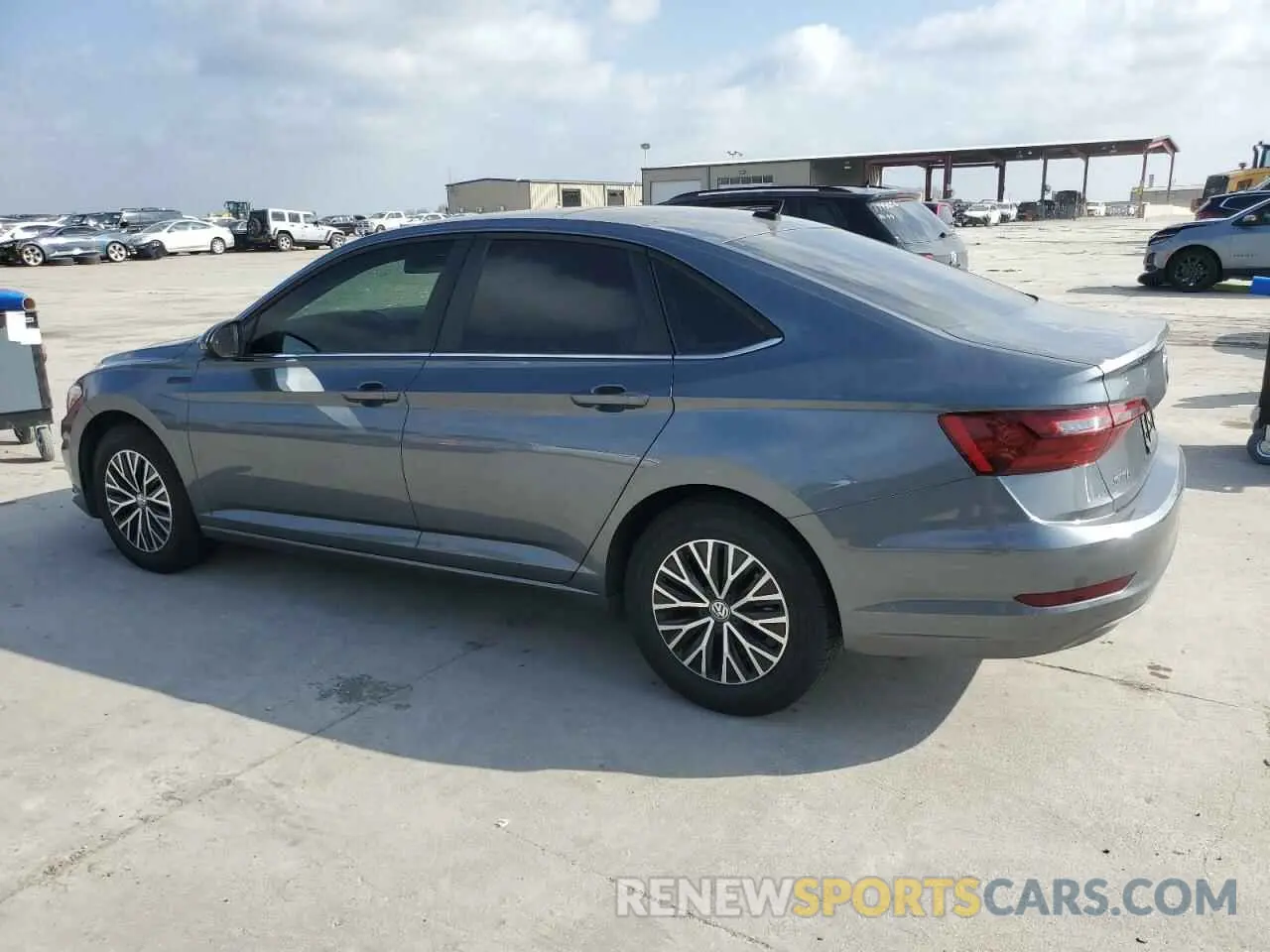 2 Photograph of a damaged car 3VWC57BU2MM018331 VOLKSWAGEN JETTA 2021
