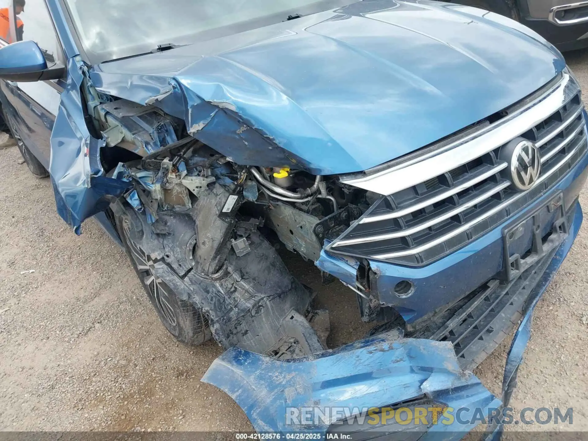 6 Фотография поврежденного автомобиля 3VWC57BU2MM025974 VOLKSWAGEN JETTA 2021
