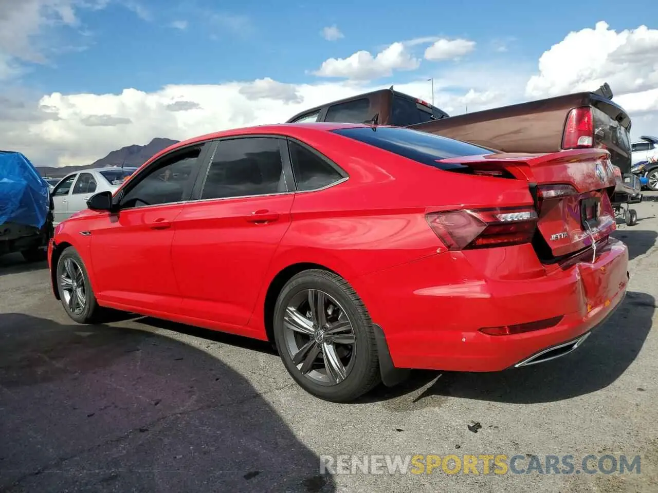2 Фотография поврежденного автомобиля 3VWC57BU2MM039454 VOLKSWAGEN JETTA 2021