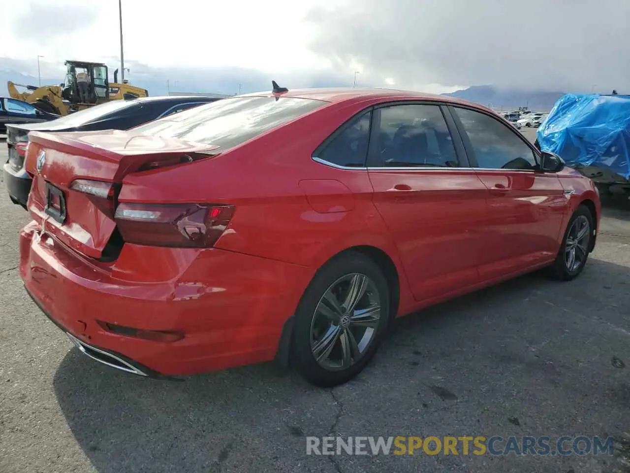 3 Фотография поврежденного автомобиля 3VWC57BU2MM039454 VOLKSWAGEN JETTA 2021