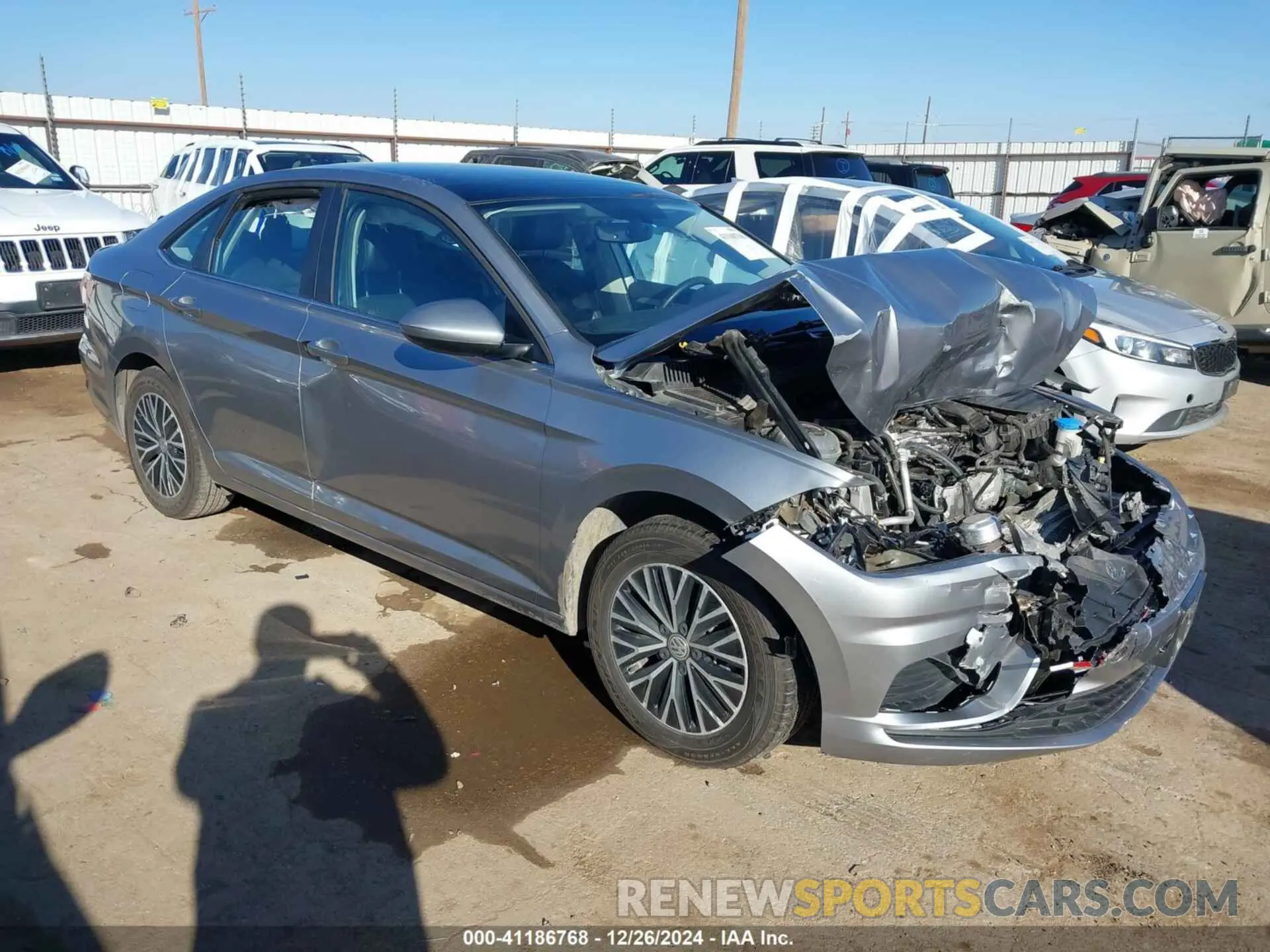 1 Фотография поврежденного автомобиля 3VWC57BU2MM051846 VOLKSWAGEN JETTA 2021