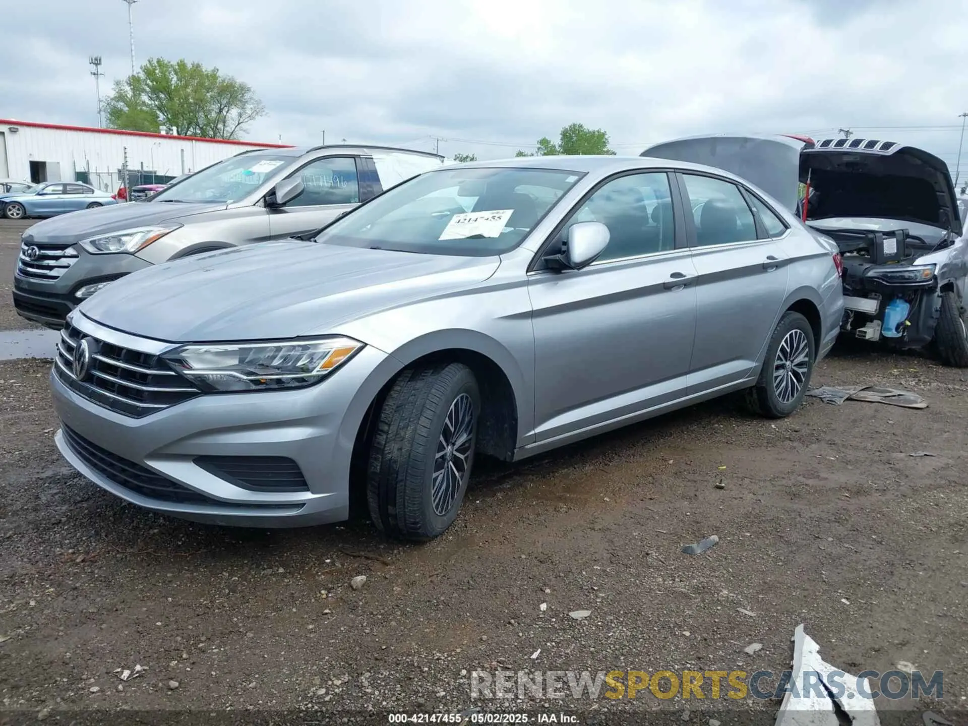 2 Photograph of a damaged car 3VWC57BU2MM061163 VOLKSWAGEN JETTA 2021