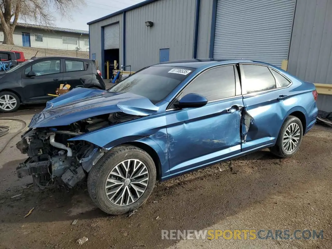1 Фотография поврежденного автомобиля 3VWC57BU2MM089822 VOLKSWAGEN JETTA 2021