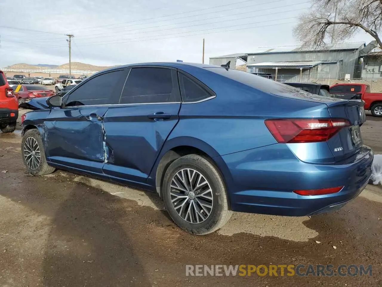 2 Фотография поврежденного автомобиля 3VWC57BU2MM089822 VOLKSWAGEN JETTA 2021