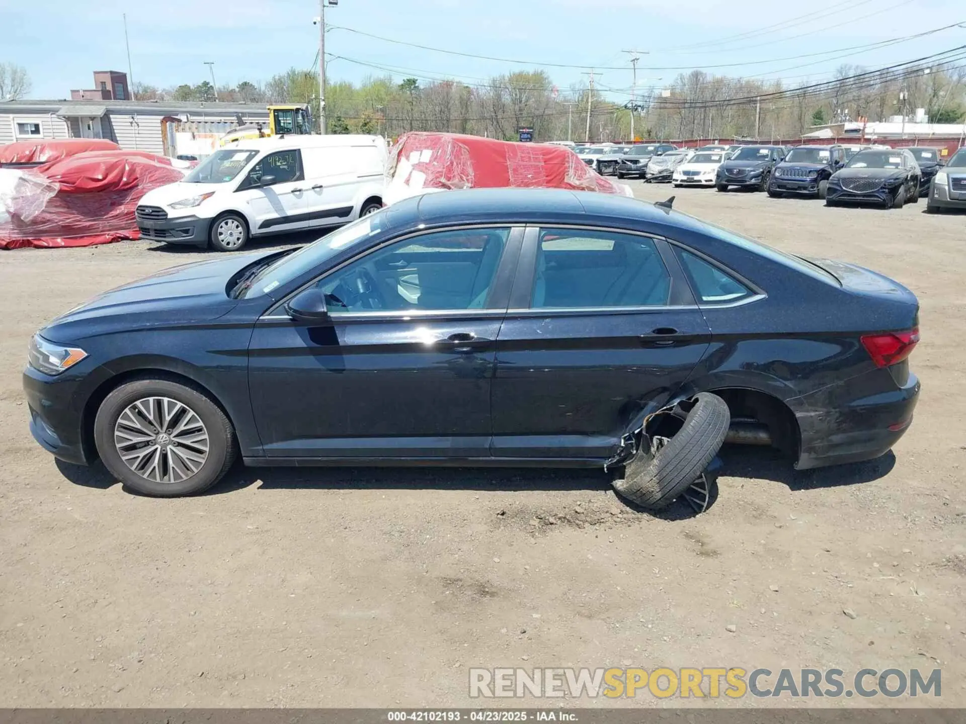 14 Photograph of a damaged car 3VWC57BU2MM102343 VOLKSWAGEN JETTA 2021
