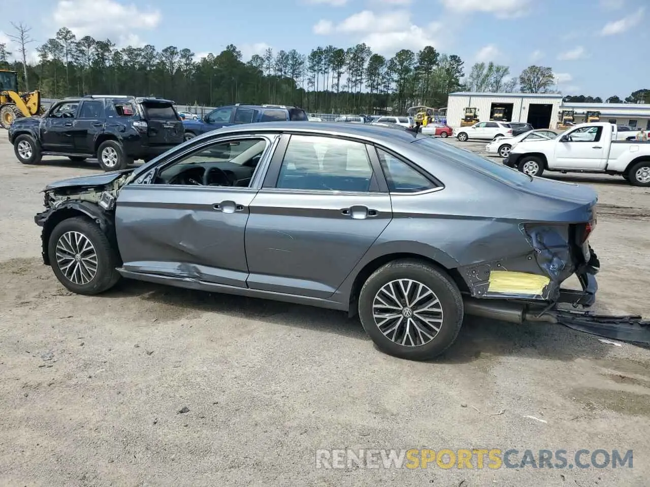2 Photograph of a damaged car 3VWC57BU2MM103377 VOLKSWAGEN JETTA 2021