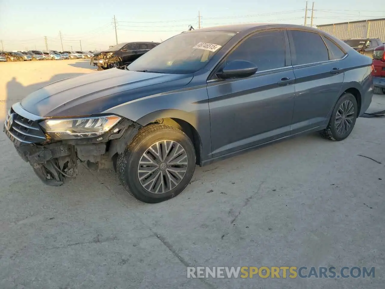 1 Фотография поврежденного автомобиля 3VWC57BU2MM104500 VOLKSWAGEN JETTA 2021