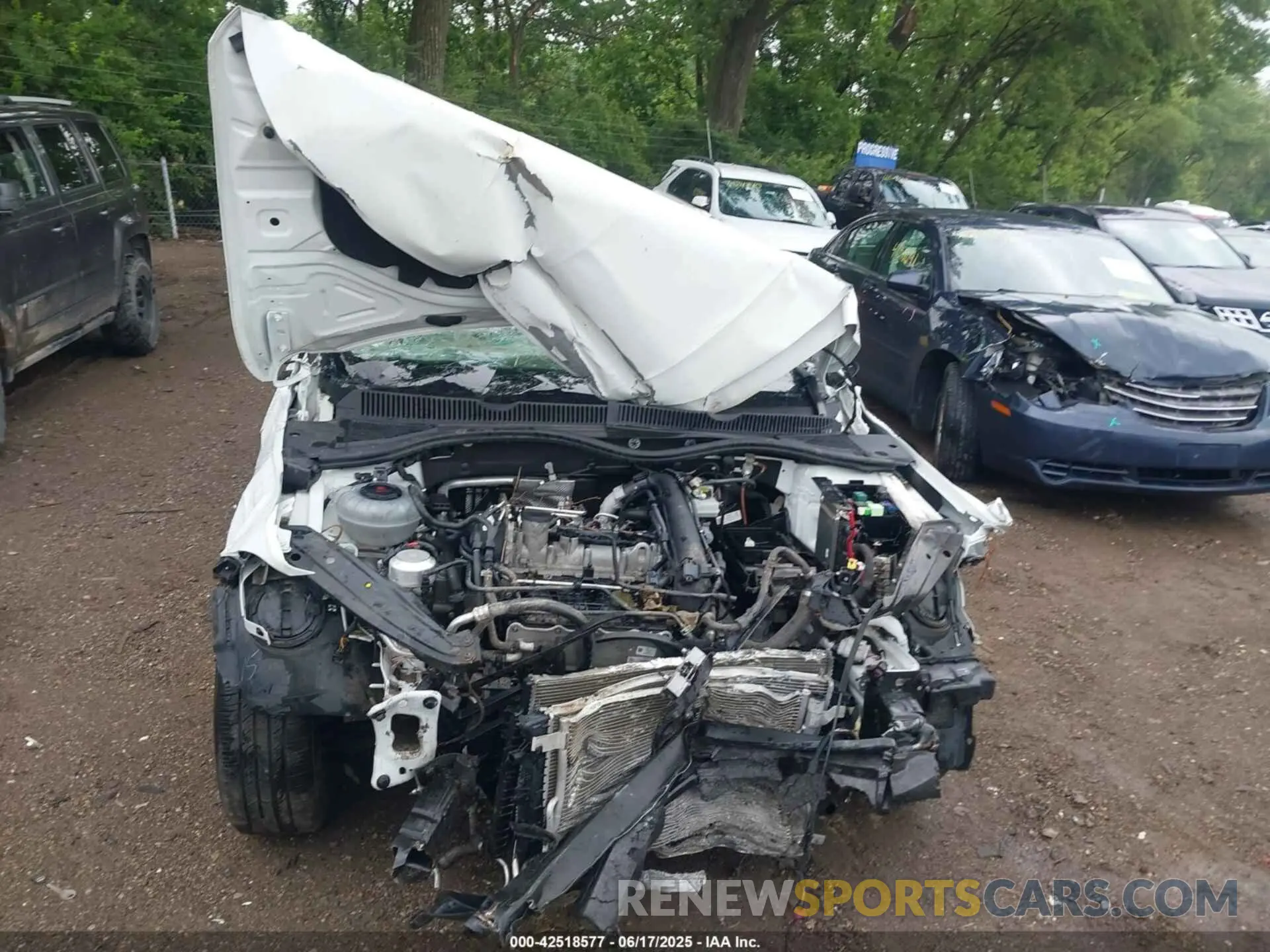 13 Фотография поврежденного автомобиля 3VWC57BU3MM011954 VOLKSWAGEN JETTA 2021