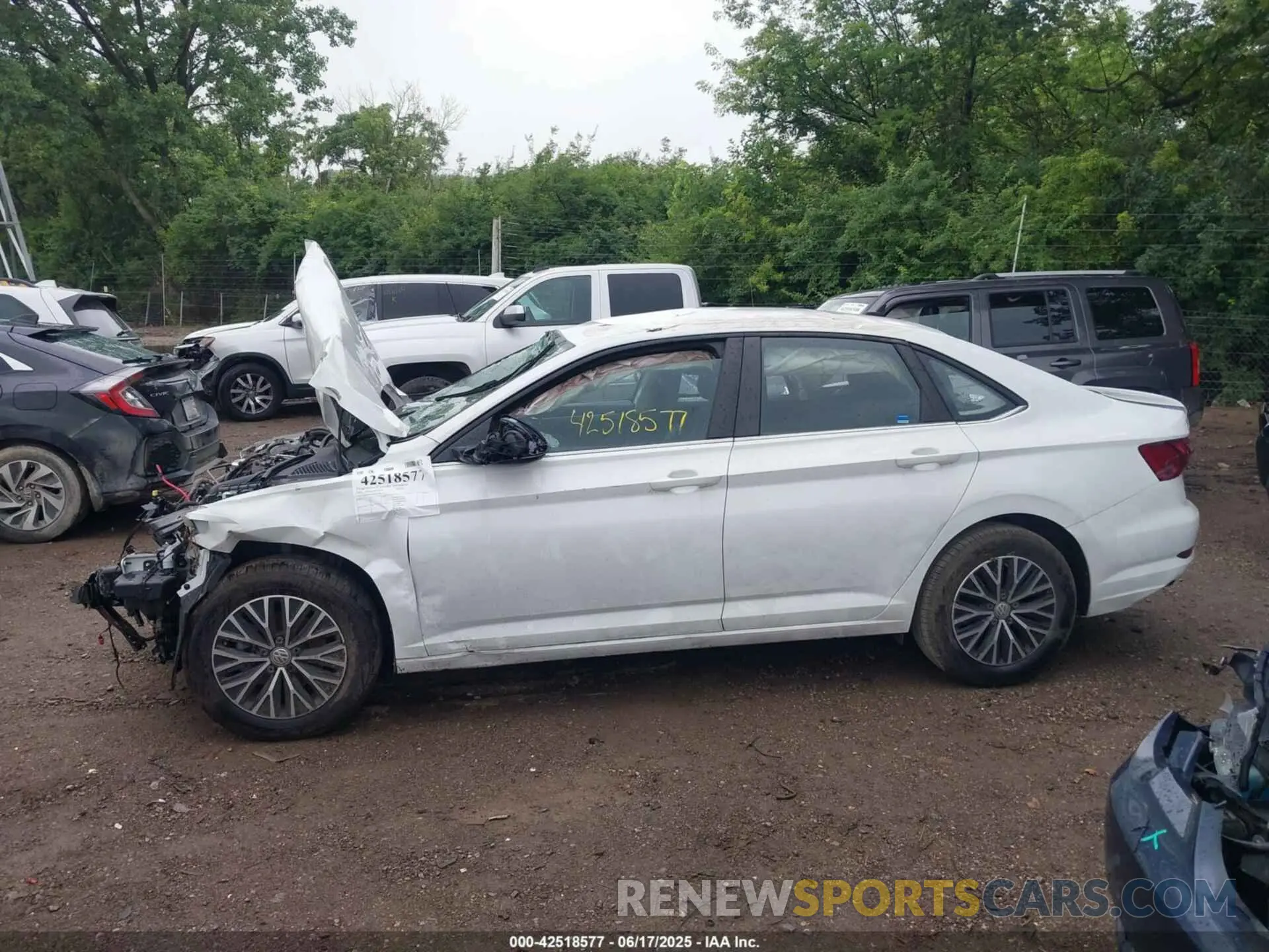 15 Фотография поврежденного автомобиля 3VWC57BU3MM011954 VOLKSWAGEN JETTA 2021