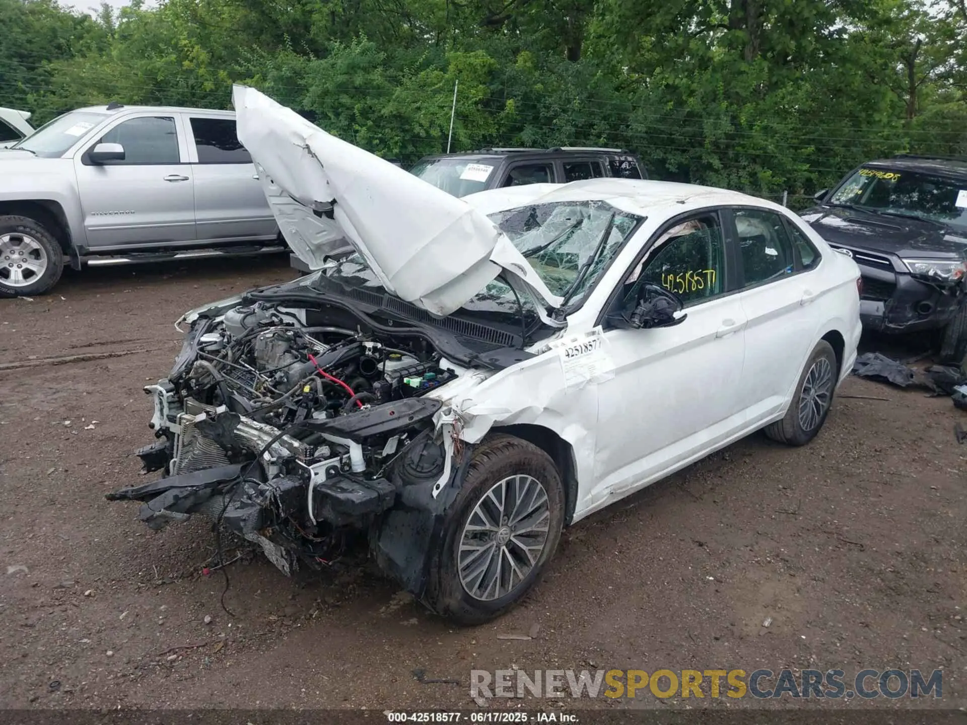 2 Фотография поврежденного автомобиля 3VWC57BU3MM011954 VOLKSWAGEN JETTA 2021