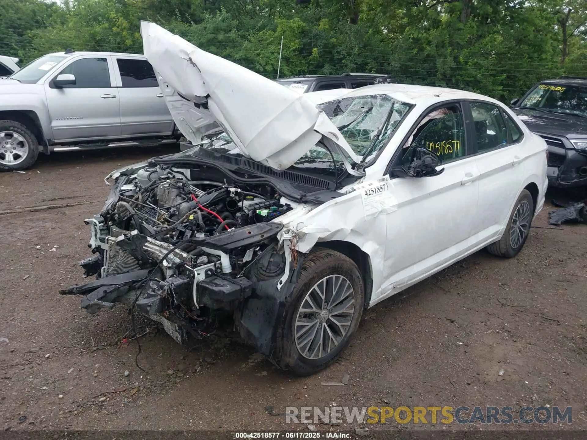 6 Фотография поврежденного автомобиля 3VWC57BU3MM011954 VOLKSWAGEN JETTA 2021