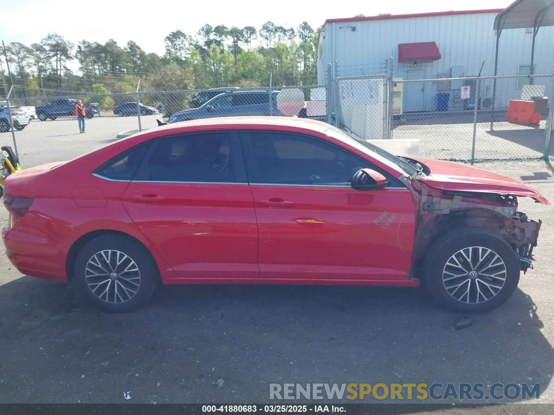 13 Фотография поврежденного автомобиля 3VWC57BU3MM016295 VOLKSWAGEN JETTA 2021
