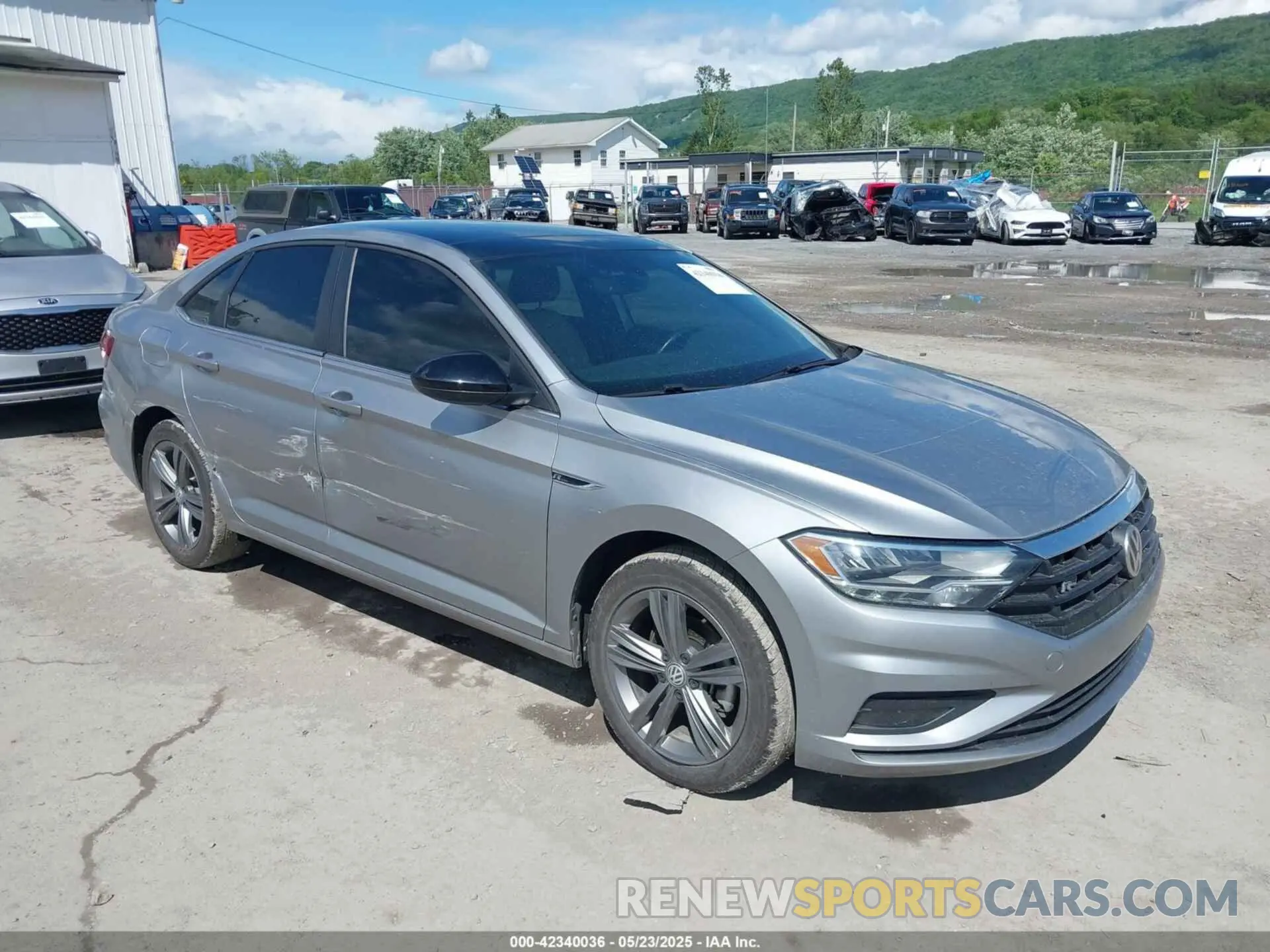 1 Photograph of a damaged car 3VWC57BU3MM031864 VOLKSWAGEN JETTA 2021