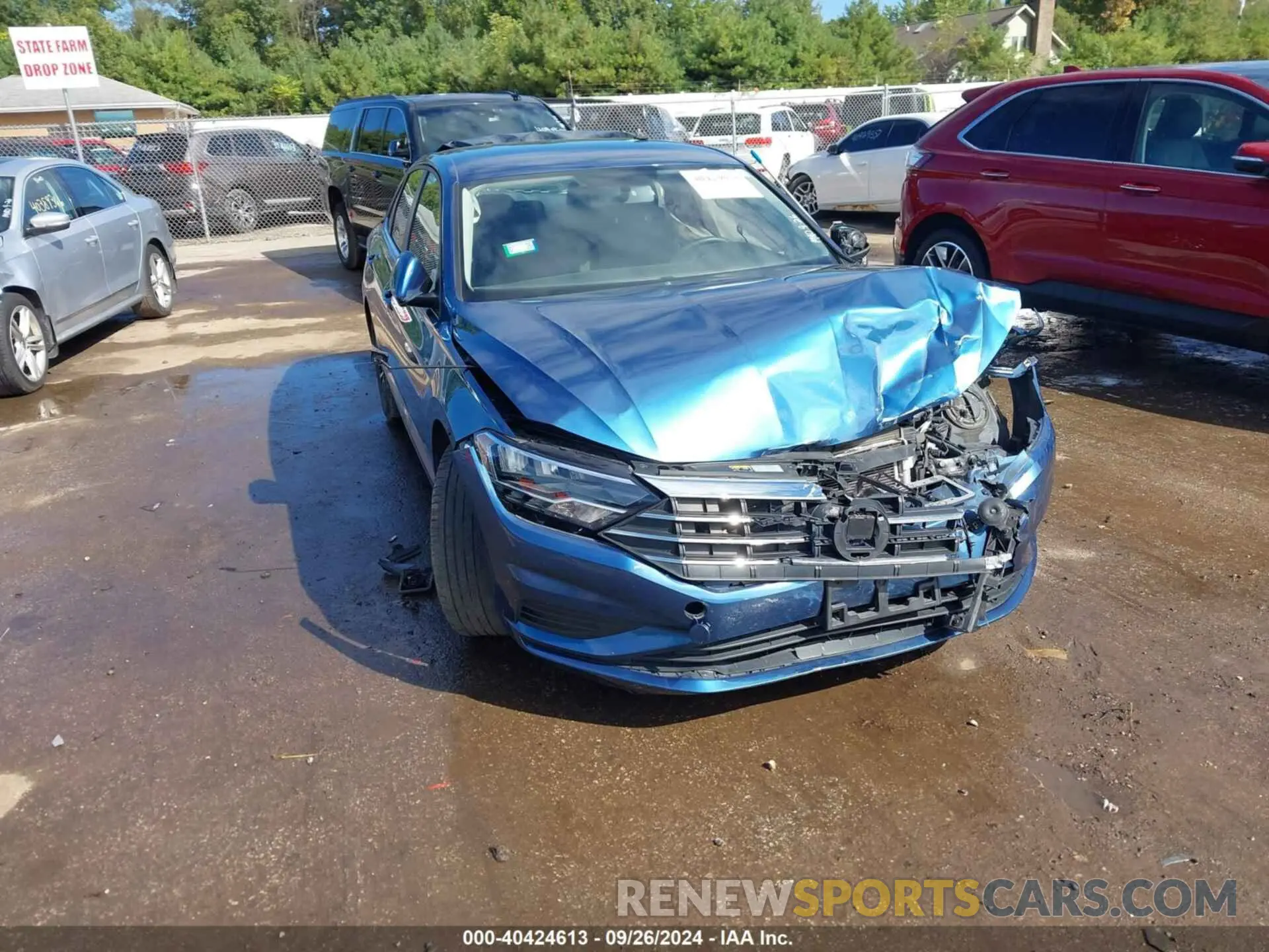 1 Photograph of a damaged car 3VWC57BU3MM065612 VOLKSWAGEN JETTA 2021